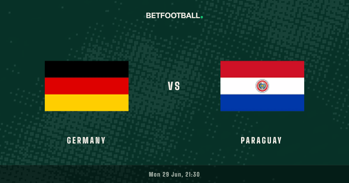 Germany vs Paraguay — World Cup prediction