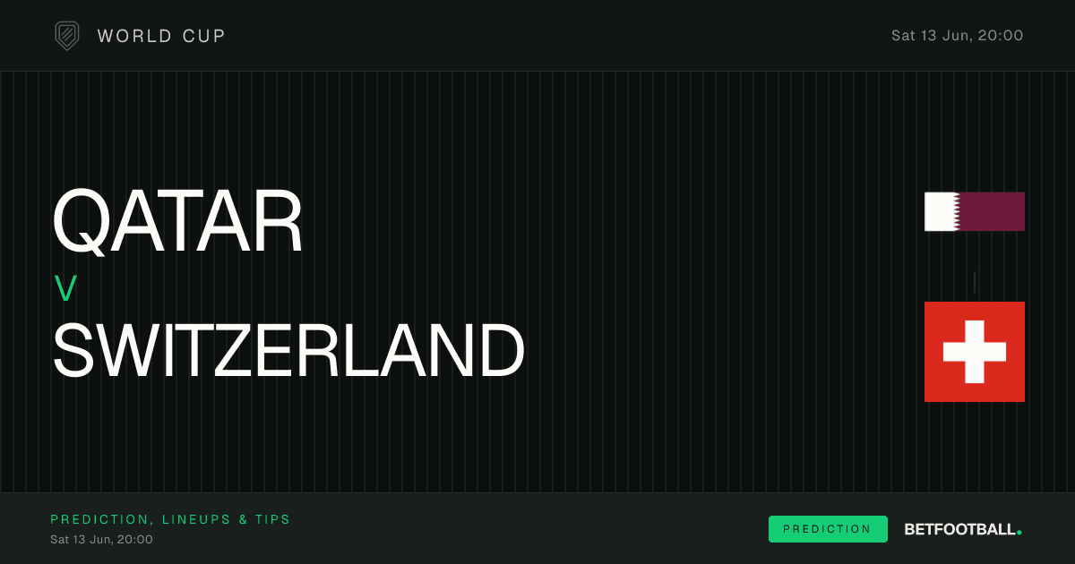 Qatar vs Switzerland — World Cup prediction