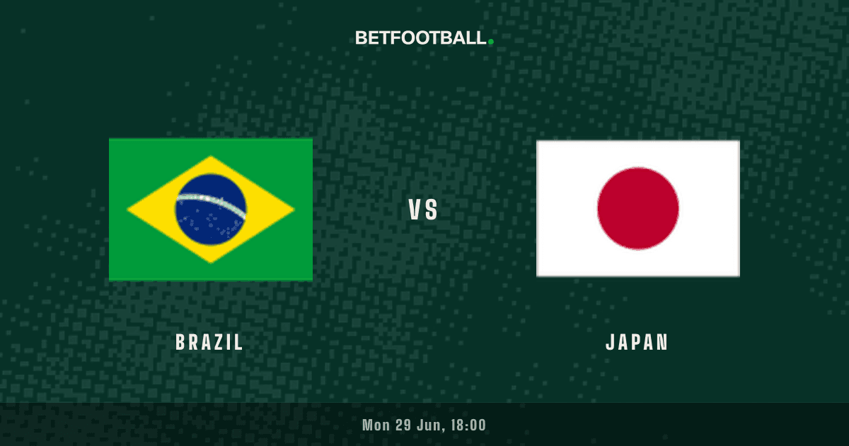 Brazil vs Japan — World Cup prediction