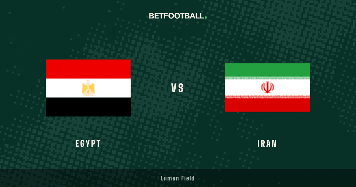 Egypt vs Iran — World Cup prediction