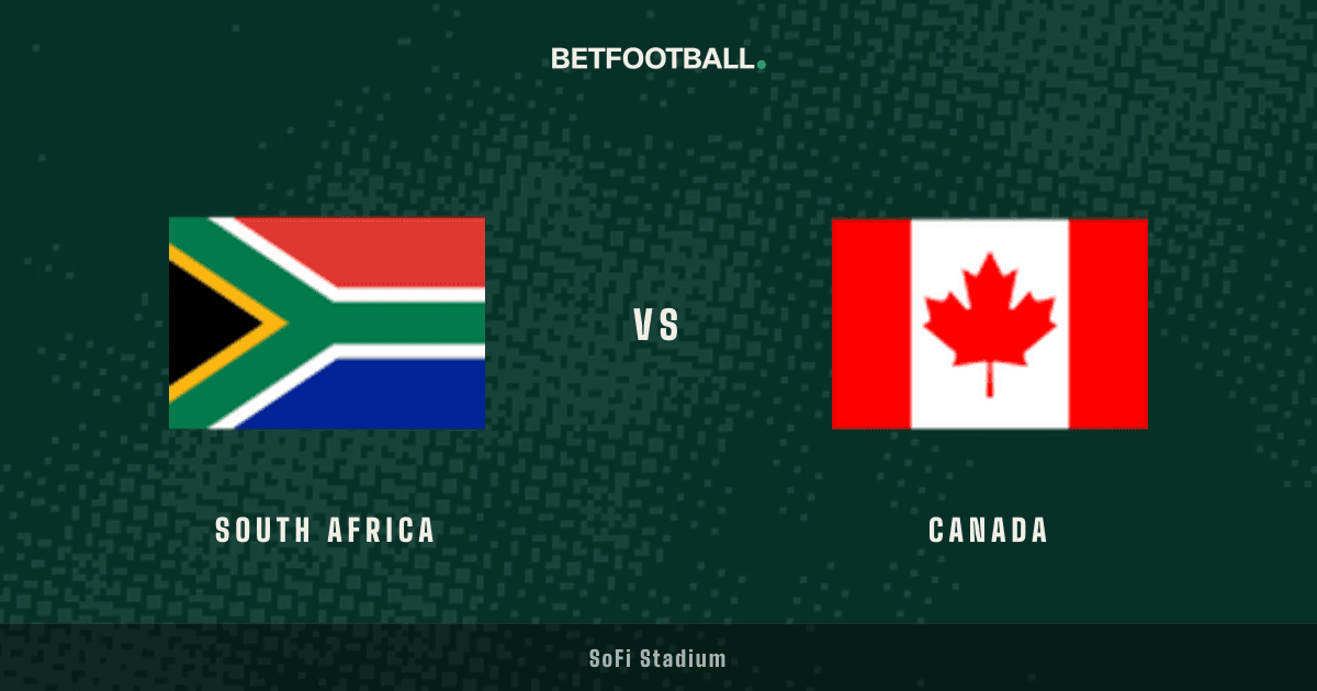 South Africa vs Canada — World Cup prediction