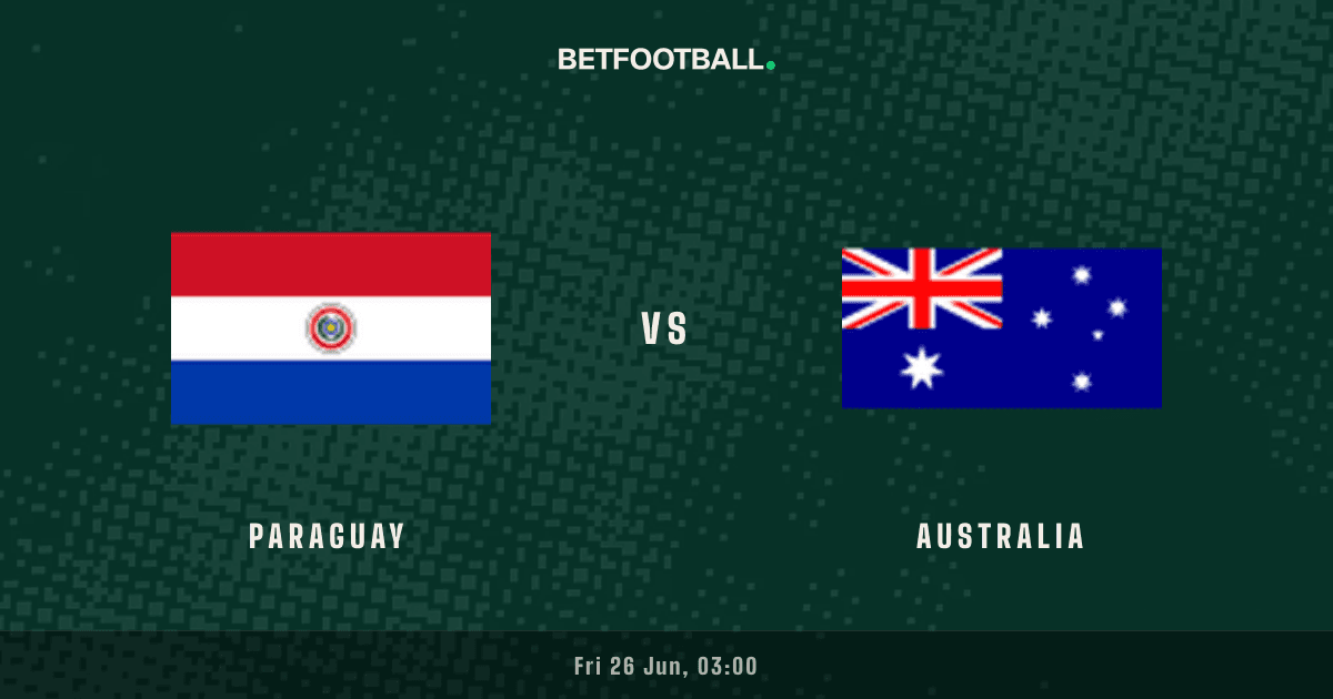 Paraguay vs Australia — World Cup prediction