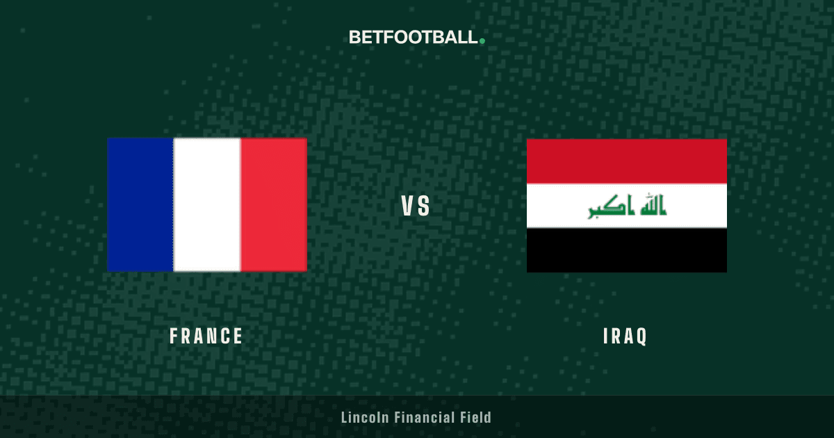 France vs Iraq — World Cup prediction