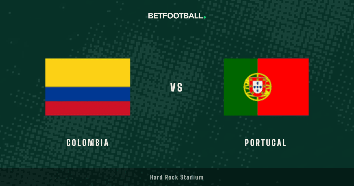 Colombia vs Portugal — World Cup prediction