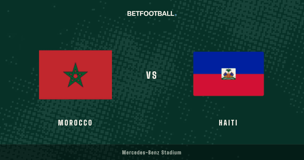 Morocco vs Haiti — World Cup prediction