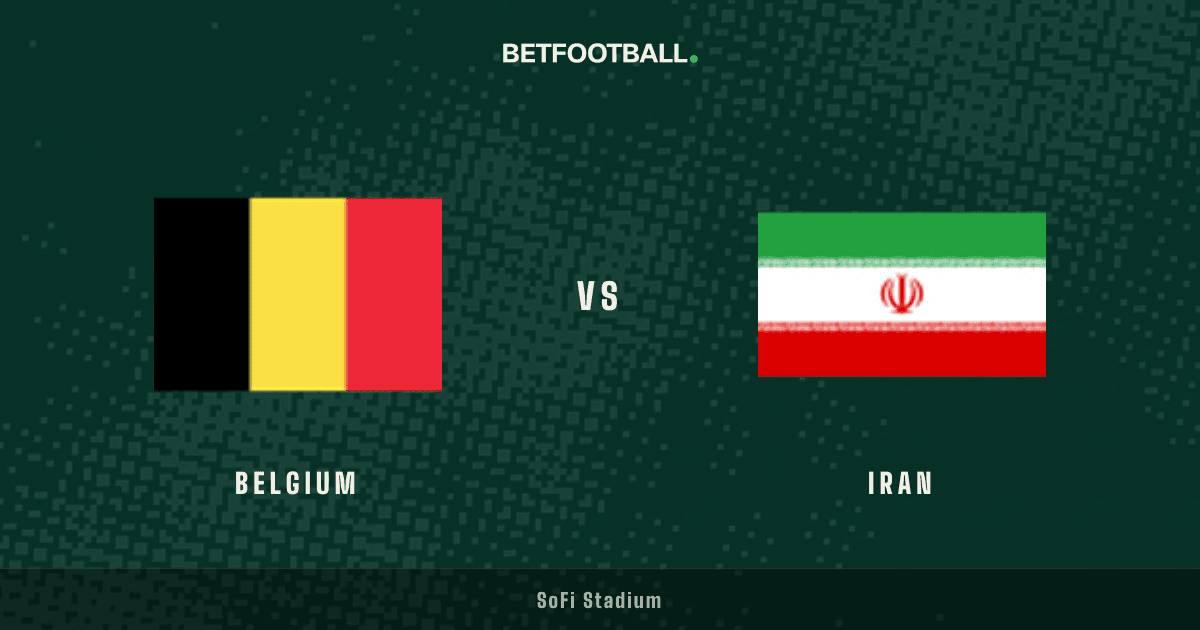 Belgium vs Iran — World Cup prediction