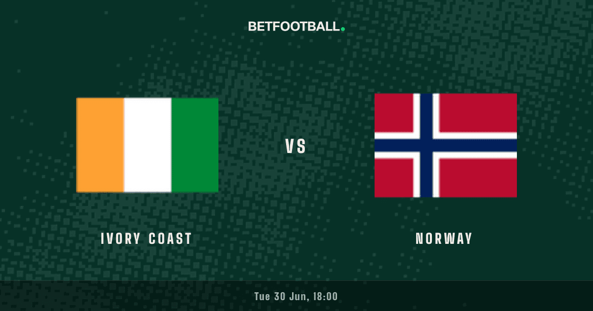 Ivory Coast vs Norway — World Cup prediction
