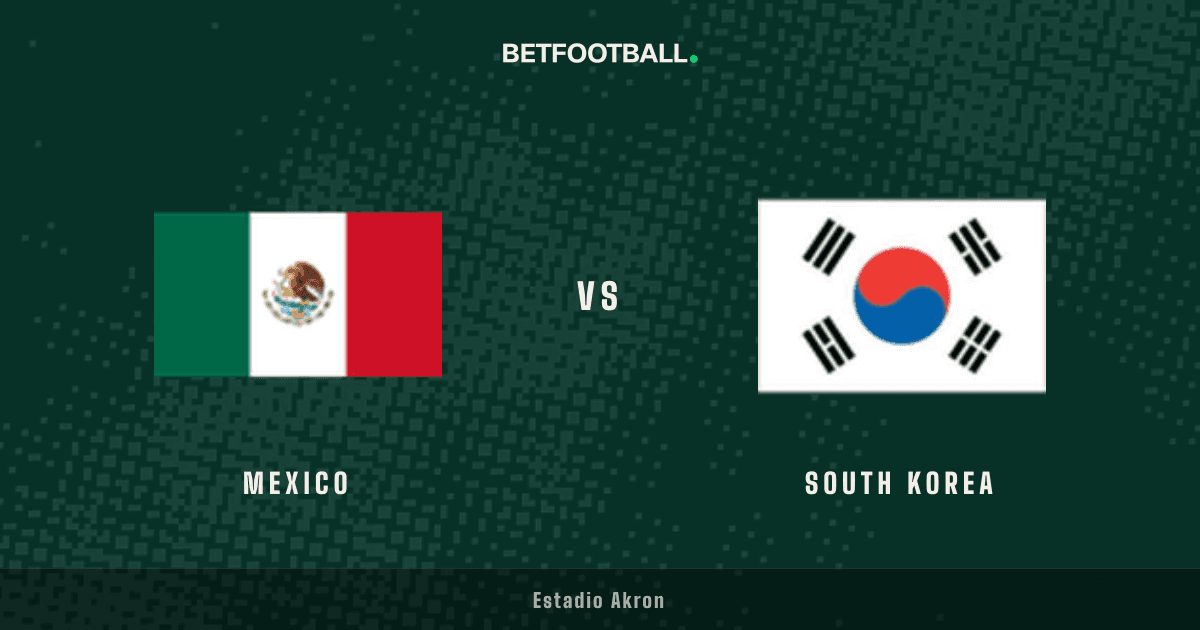 Mexico vs South Korea — World Cup prediction