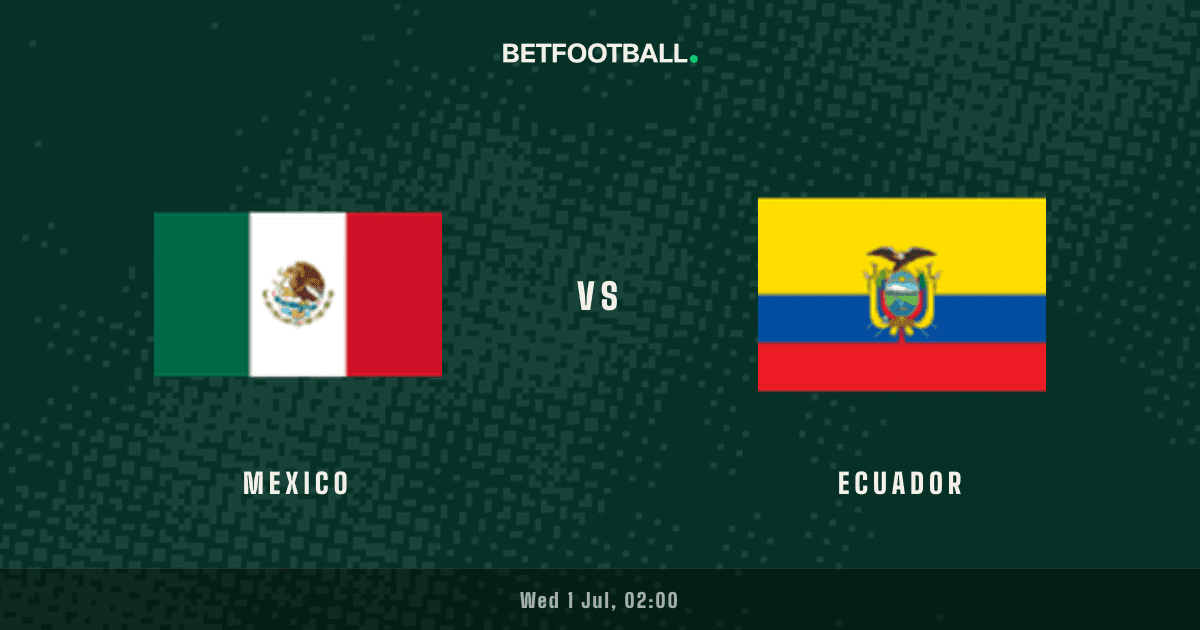 Mexico vs Ecuador — World Cup prediction