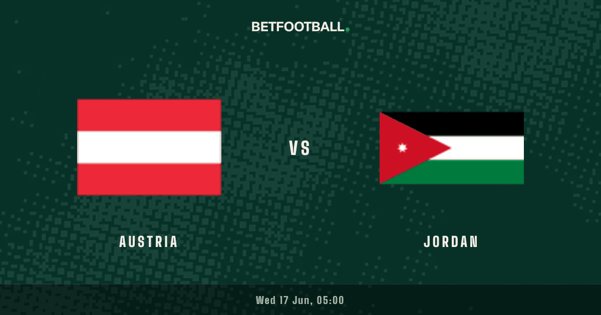 Austria vs Jordan — World Cup prediction