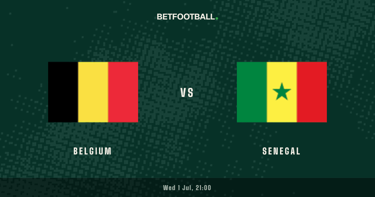 Belgium vs Senegal — World Cup prediction