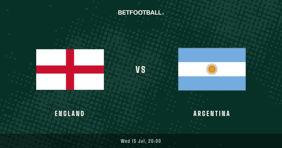 England vs Argentina — World Cup prediction