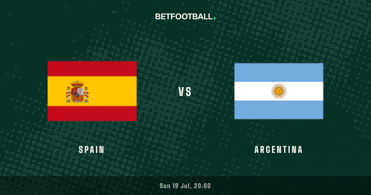Spain vs Argentina — World Cup prediction