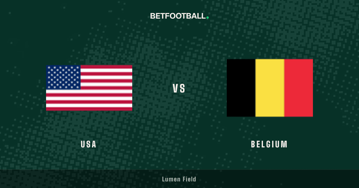 USA vs Belgium — World Cup prediction