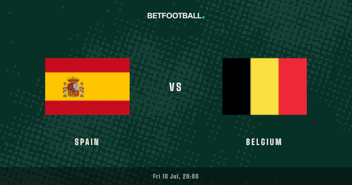 Spain vs Belgium — World Cup prediction