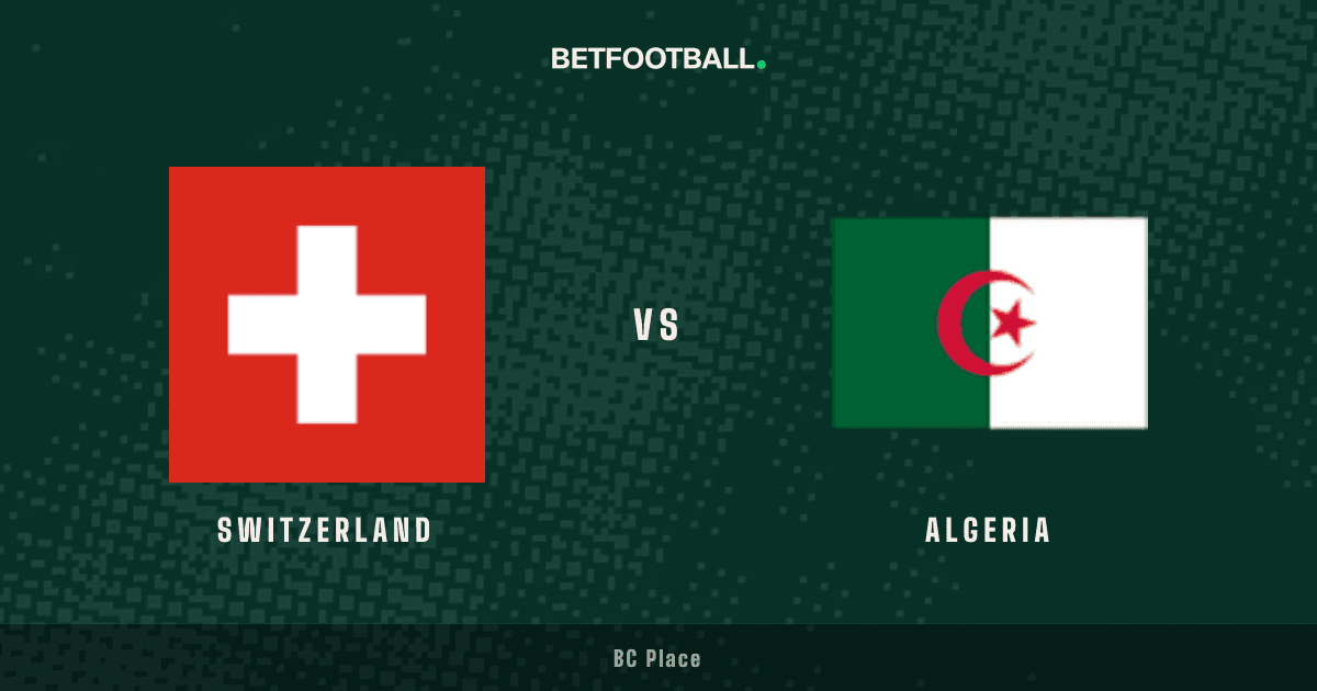 Switzerland vs Algeria — World Cup prediction