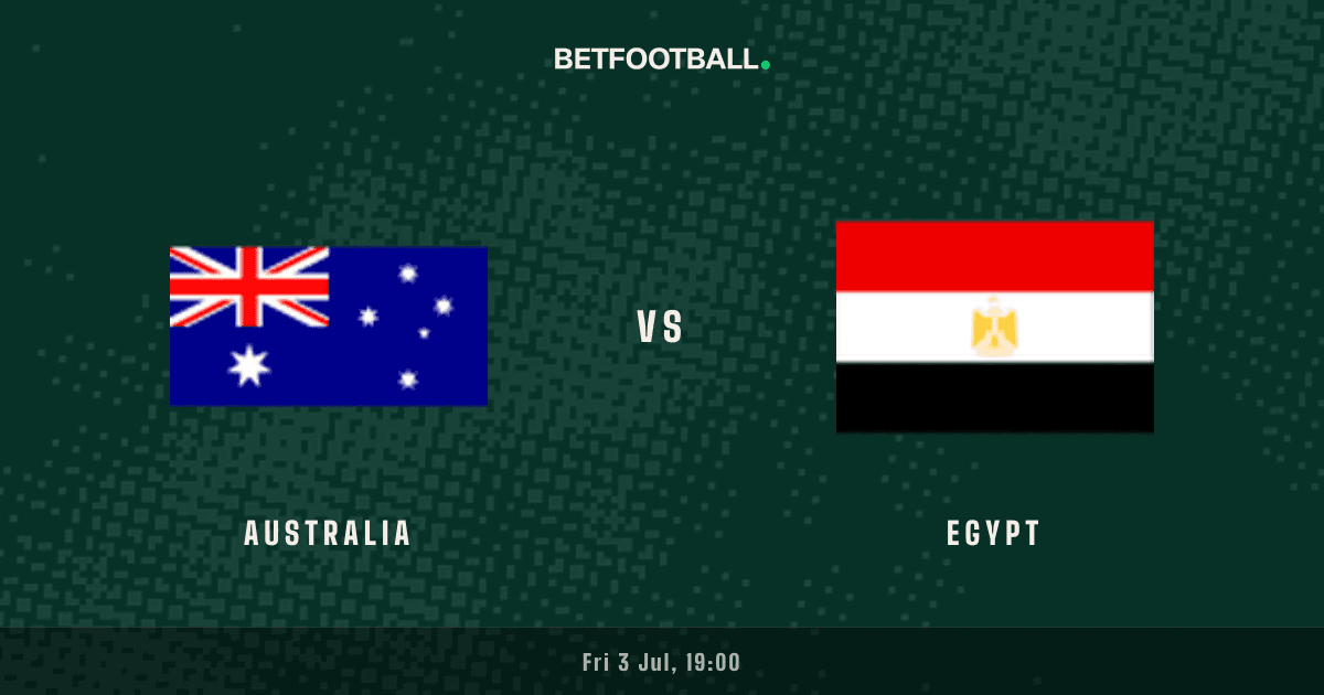 Australia vs Egypt — World Cup prediction