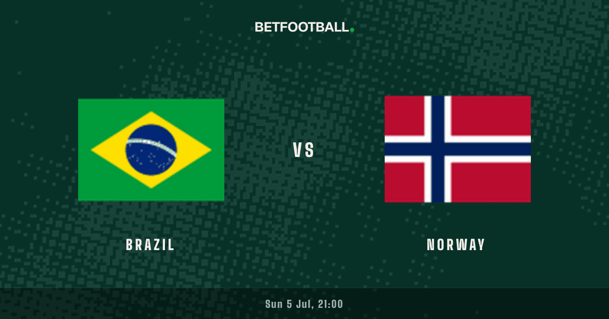 Brazil vs Norway — World Cup prediction