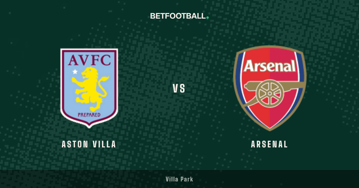 Aston Villa vs Arsenal — Premier League prediction