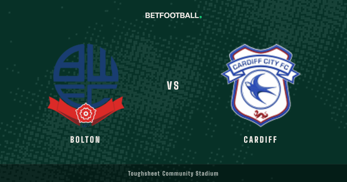 Bolton vs Cardiff — Championship prediction