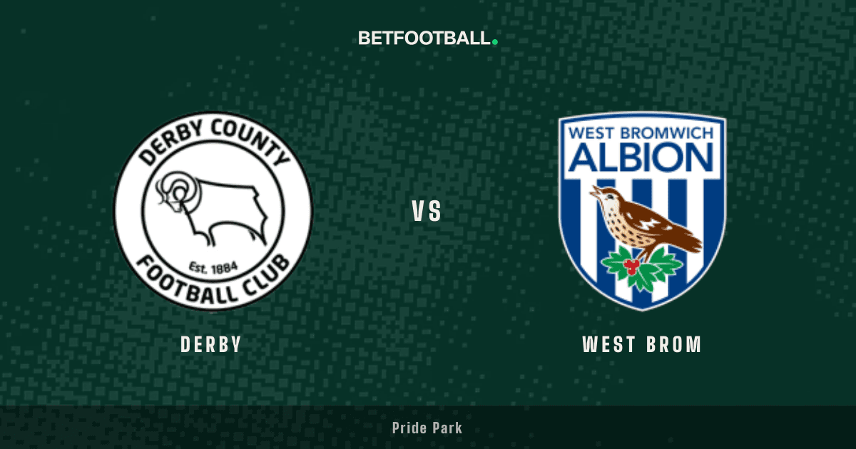 Derby vs West Brom — Championship prediction
