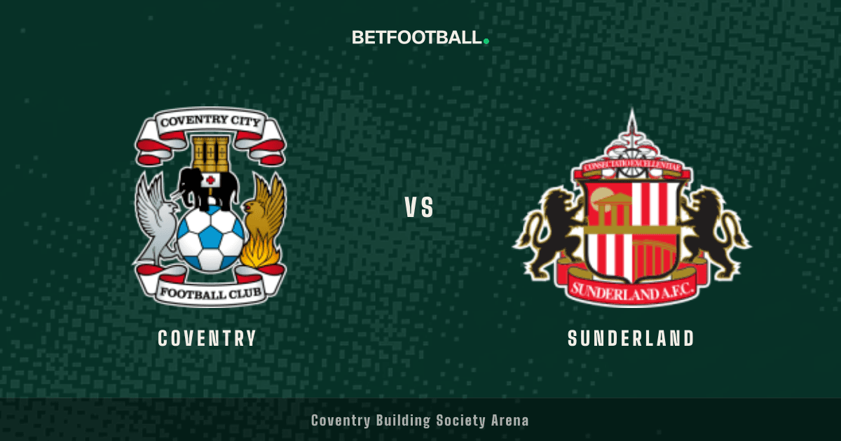 Coventry vs Sunderland — Premier League prediction