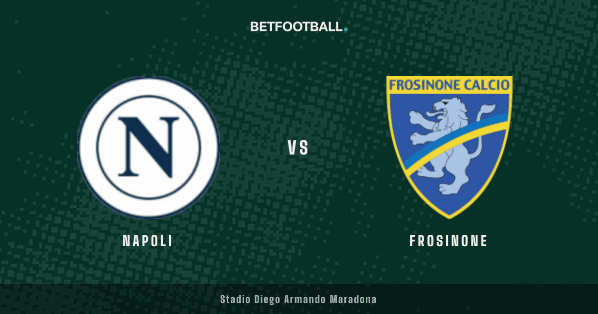Napoli vs Frosinone — Serie A prediction