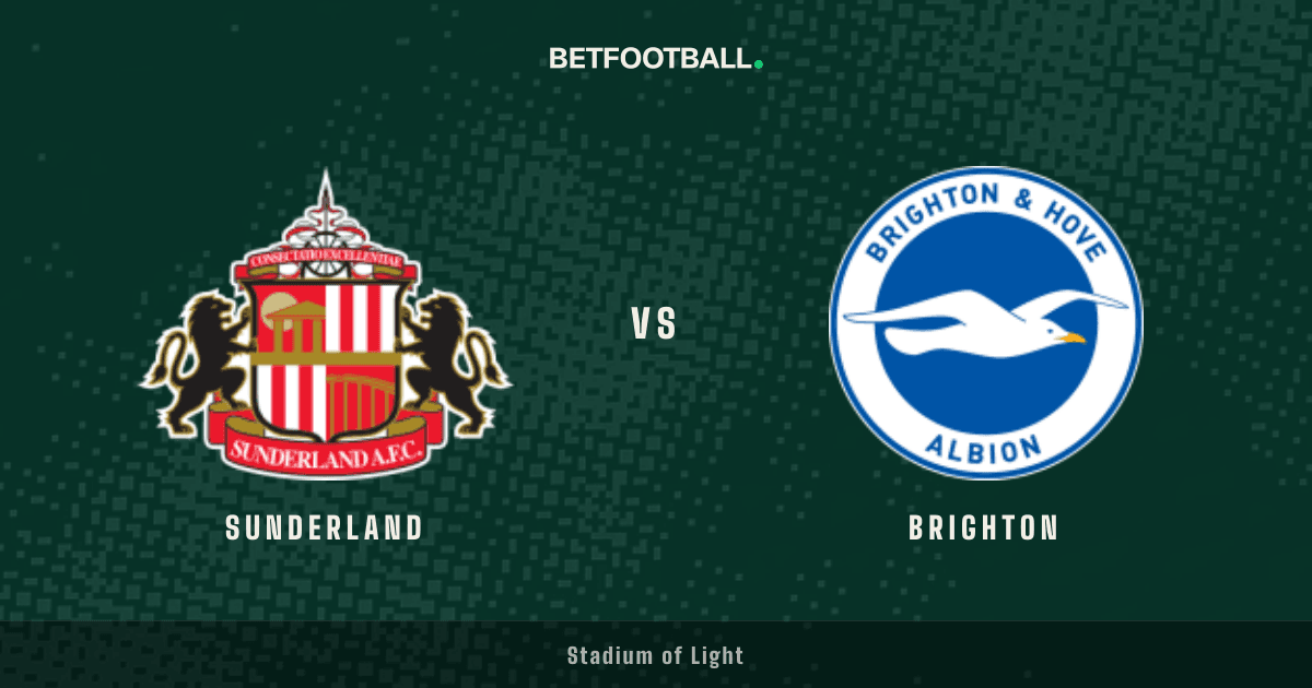 Sunderland vs Brighton — Premier League prediction