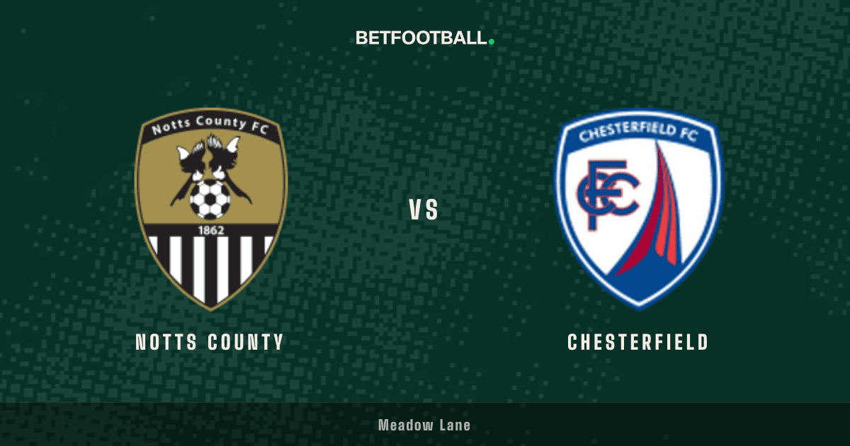 Notts County vs Chesterfield — League Two prediction