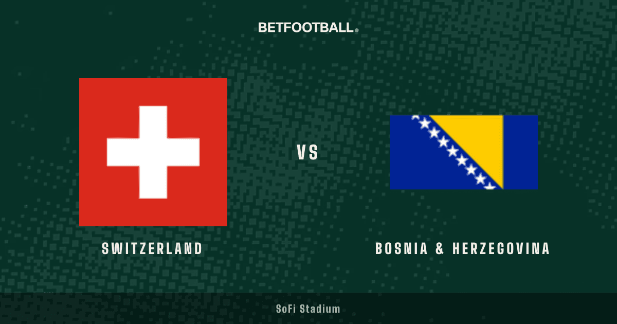 Switzerland vs Bosnia & Herzegovina — World Cup prediction