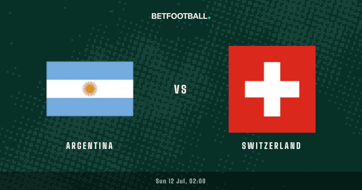 Argentina vs Switzerland — World Cup prediction