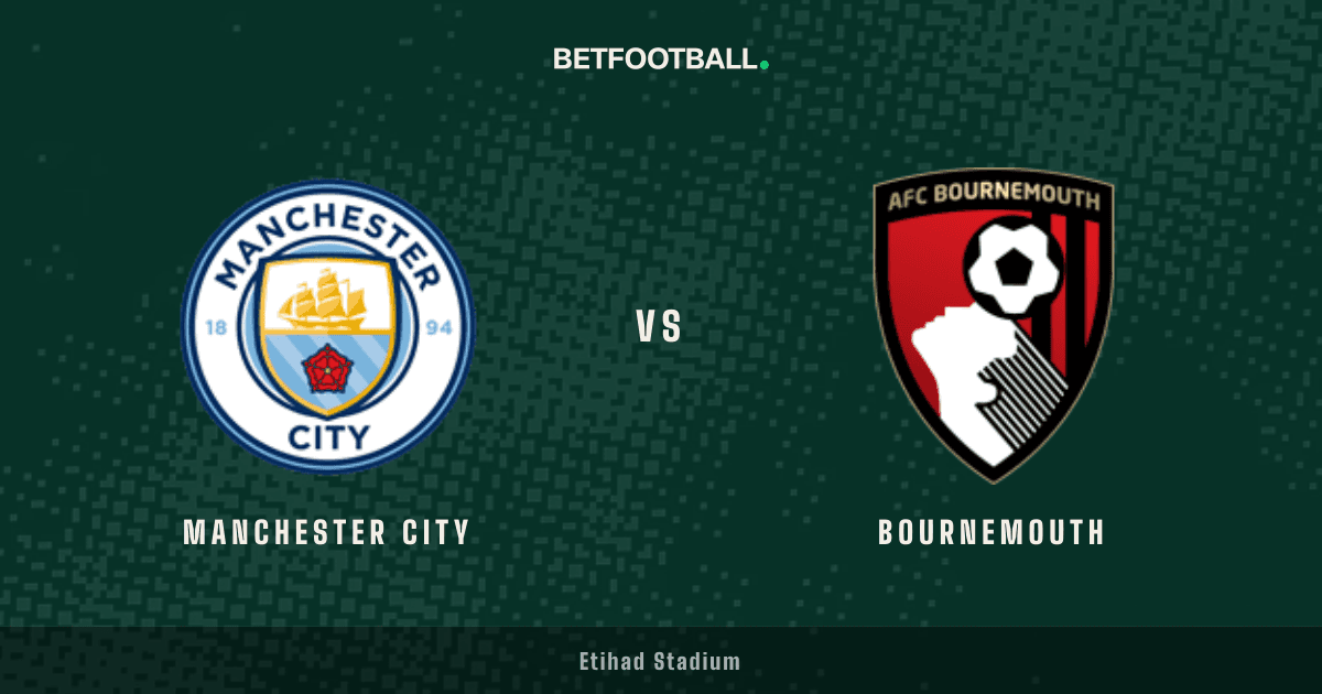 Manchester City vs Bournemouth — Premier League prediction
