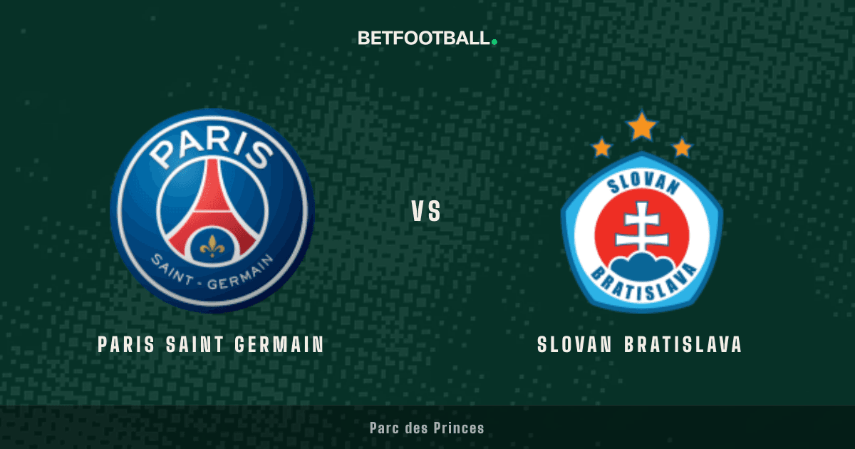 Paris Saint Germain vs Slovan Bratislava — Champions League prediction
