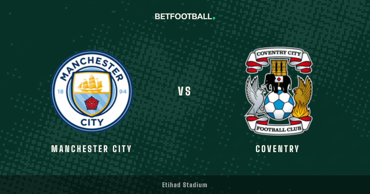 Manchester City vs Coventry — Premier League prediction