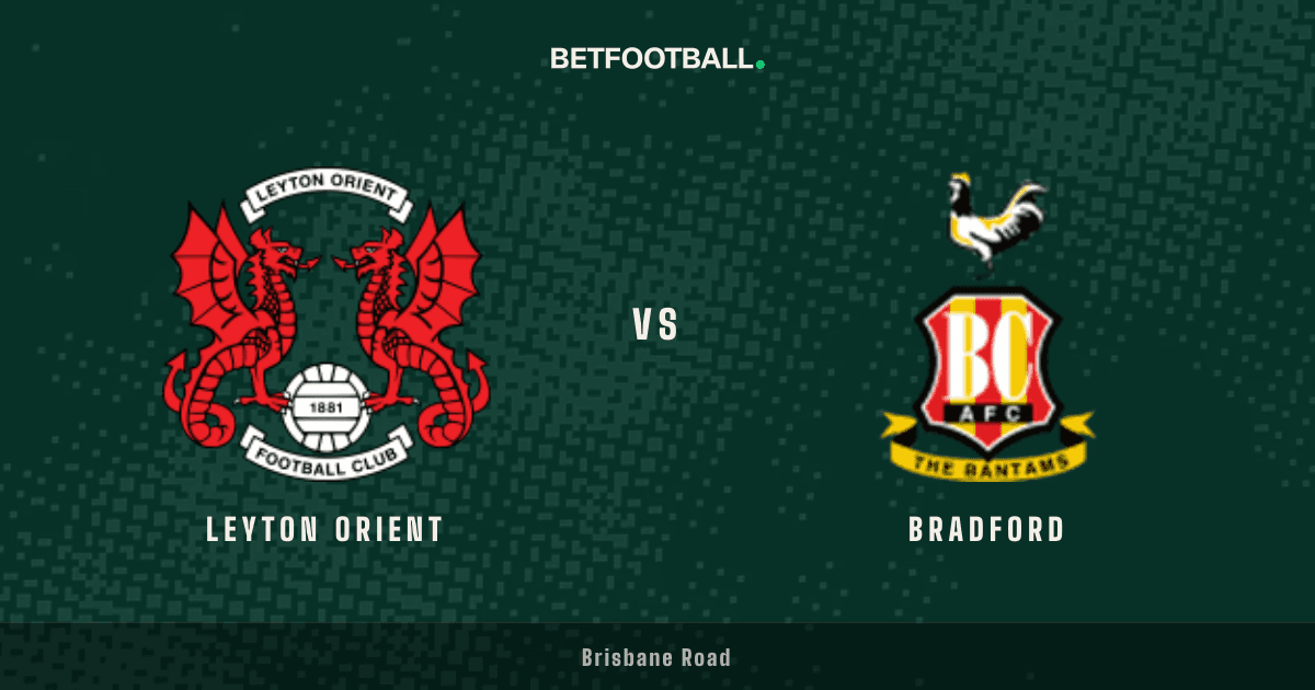 Leyton Orient vs Bradford — EFL Cup prediction