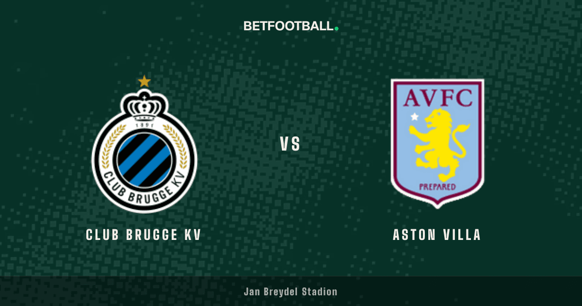 Club Brugge KV vs Aston Villa — Champions League prediction