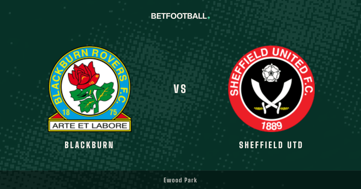 Blackburn vs Sheffield Utd — Championship prediction