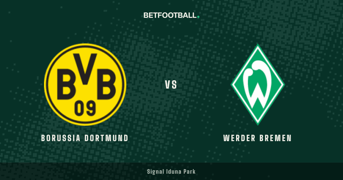 Borussia Dortmund vs Werder Bremen — Bundesliga prediction