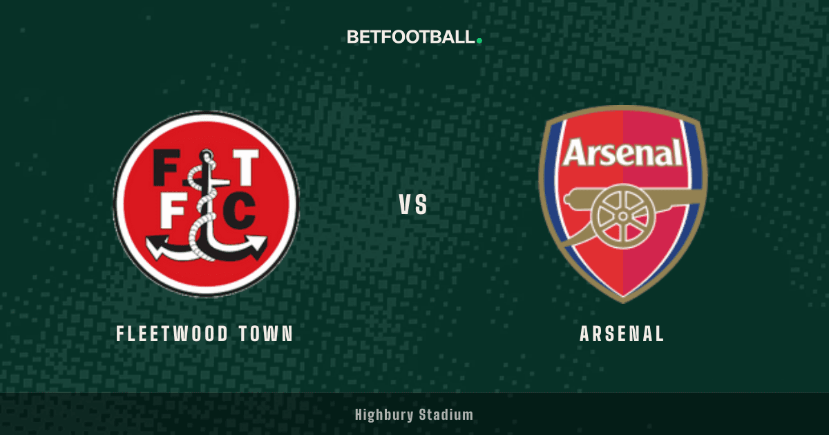 Fleetwood Town vs Arsenal — EFL Cup prediction