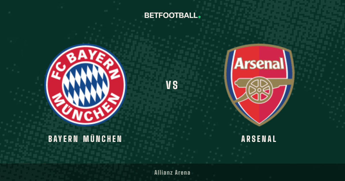 Bayern München vs Arsenal — Champions League prediction