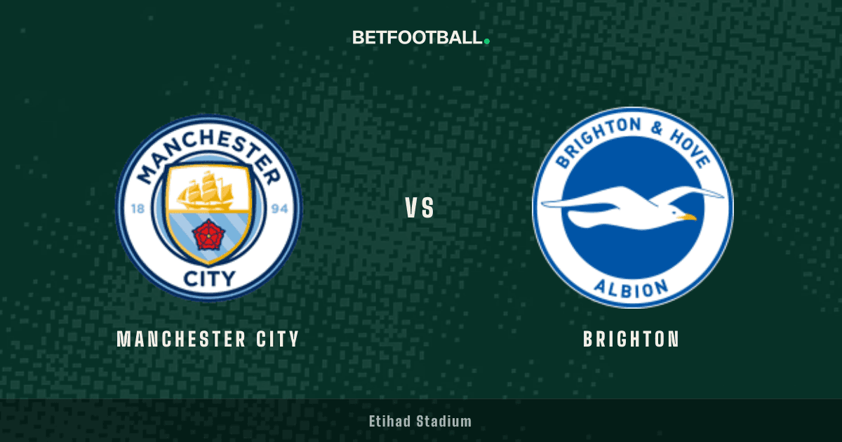 Manchester City vs Brighton — Premier League prediction