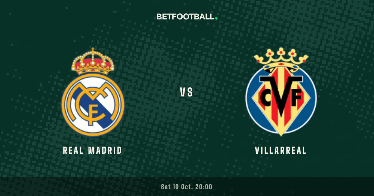 Real Madrid vs Villarreal — La Liga prediction