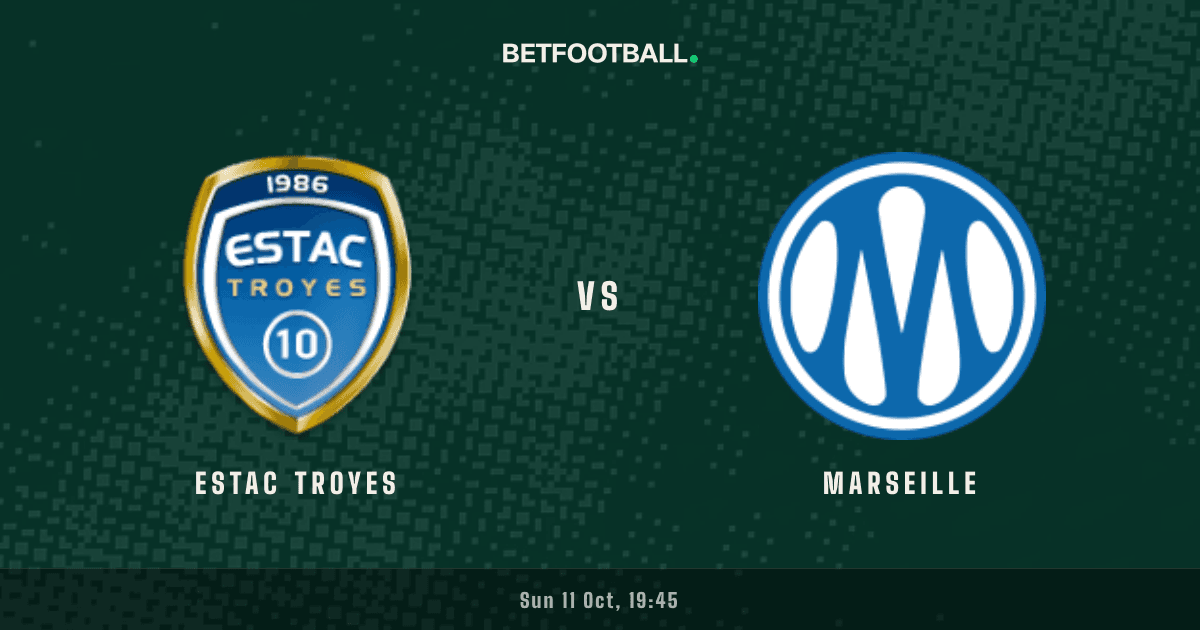 Estac Troyes vs Marseille — Ligue 1 prediction