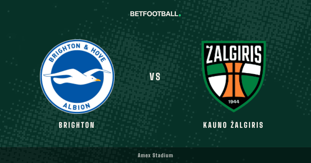 Brighton vs Kauno Žalgiris — Conference League prediction