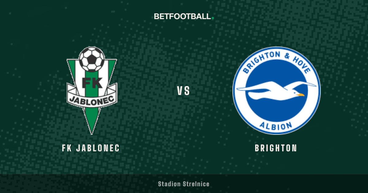 FK Jablonec vs Brighton — Conference League prediction