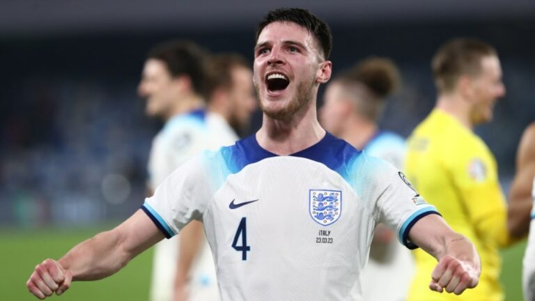 Declan Rice of England